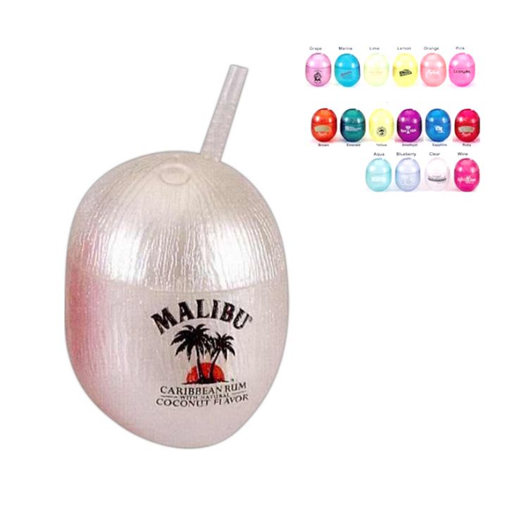 Custom Coconut Cooler - 1 Color Logo or Text - Free Setup main image